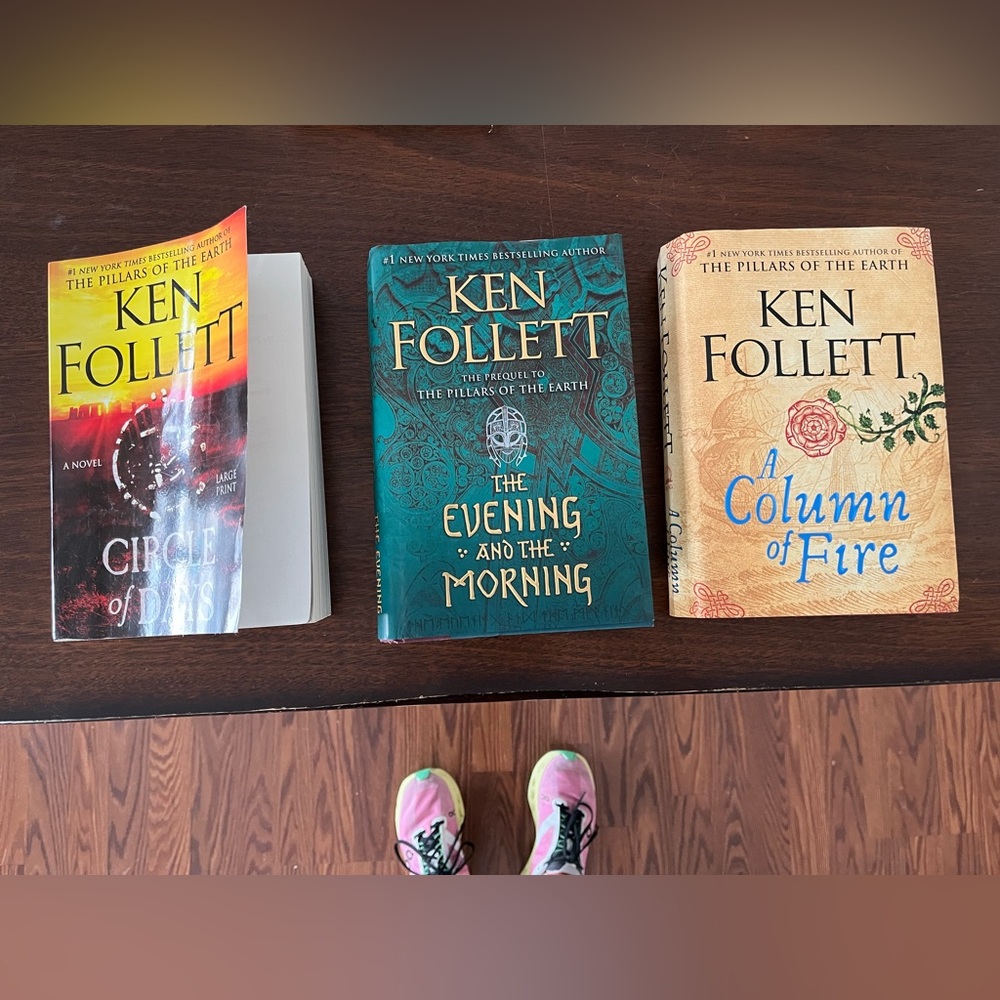 Set of 3 - Ken Follett Books